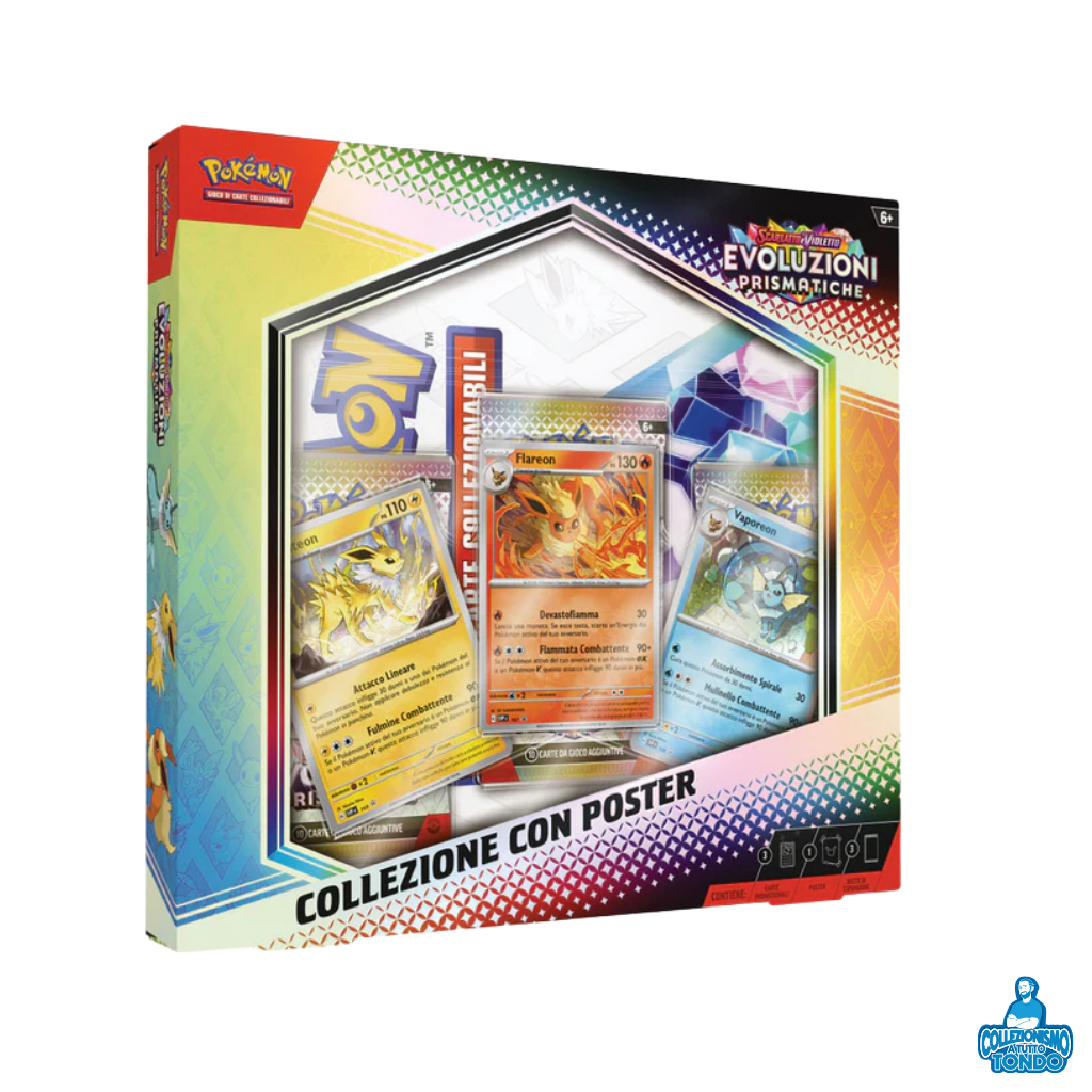 Collezione con Poster Scarlatto e Violetto - Evoluzioni Prismatiche (IT)