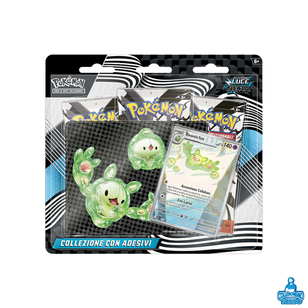 Collezione Luce Nera Reuniclus con adesivi (IT)