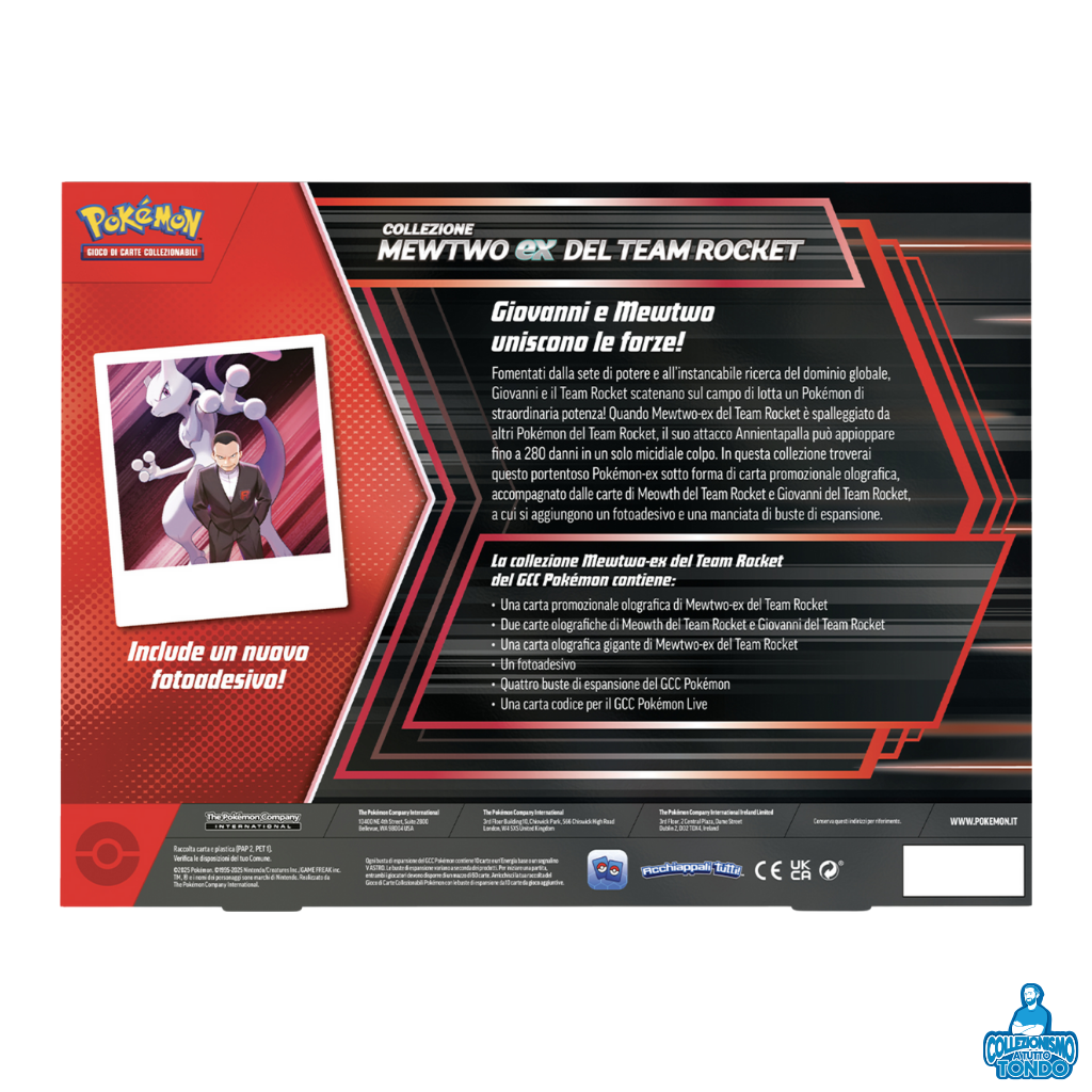 Collezione Mewtwo-ex Del Team Rocket (IT)