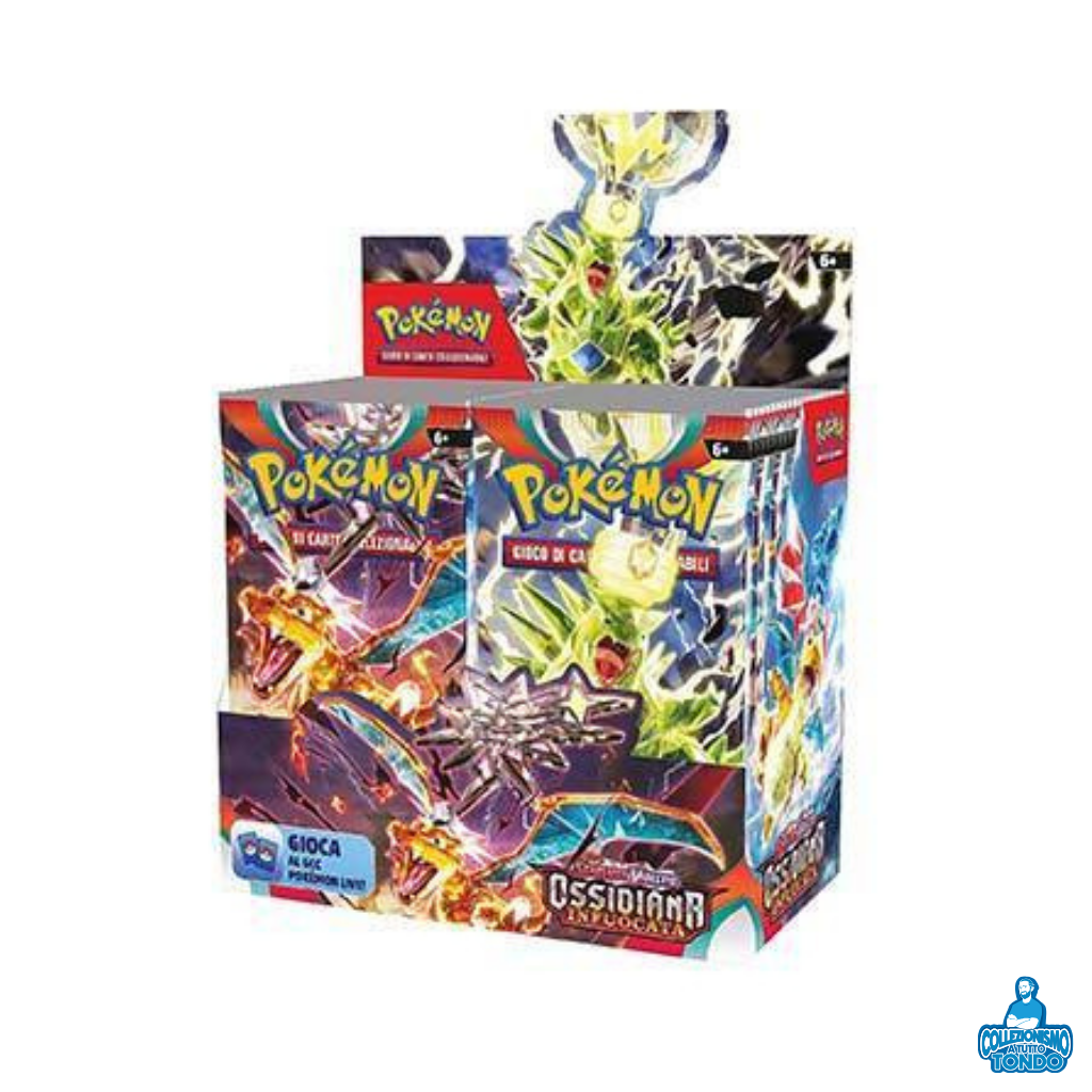 Scarlatto e Violetto Ossidiana Infuocata-Display 36 buste (IT)